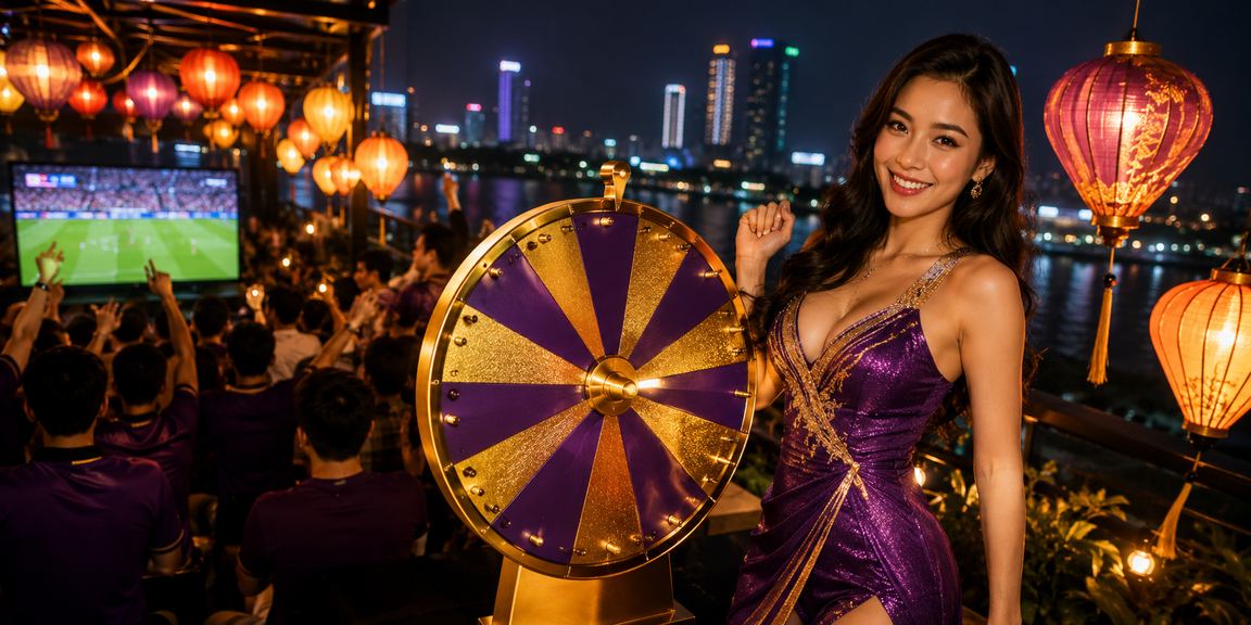 Không khí roulette sống động dưới ánh đèn lồng Hà Nội về đêm